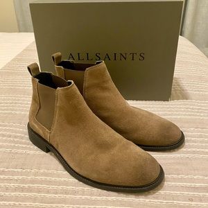 Men’s All Saints Suede Chelsea Boots